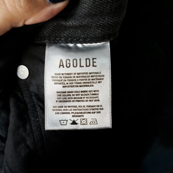 Agolde 90's Mid Rise Loose - Smokestack - Size 25 - Picture 14 of 16